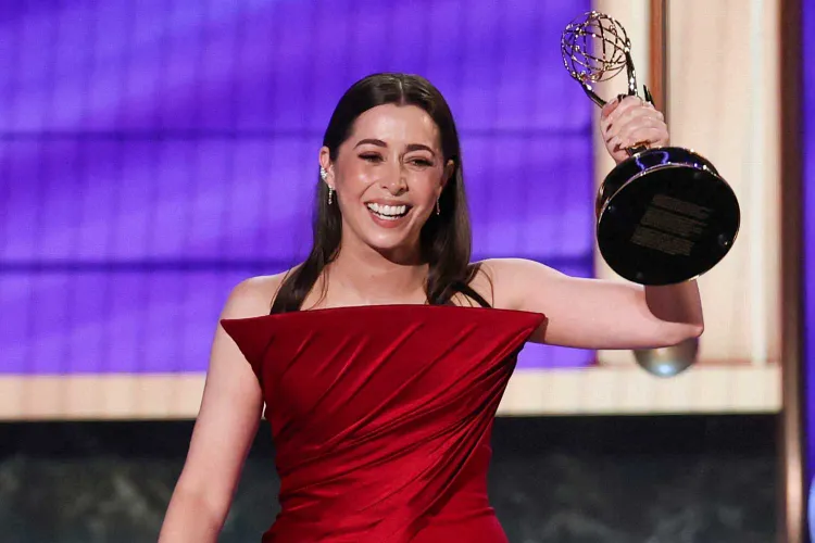 Cristin Milioti at Emmy awards.