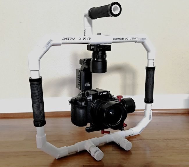 DIY Camera Stabilizer with PVC Pipes