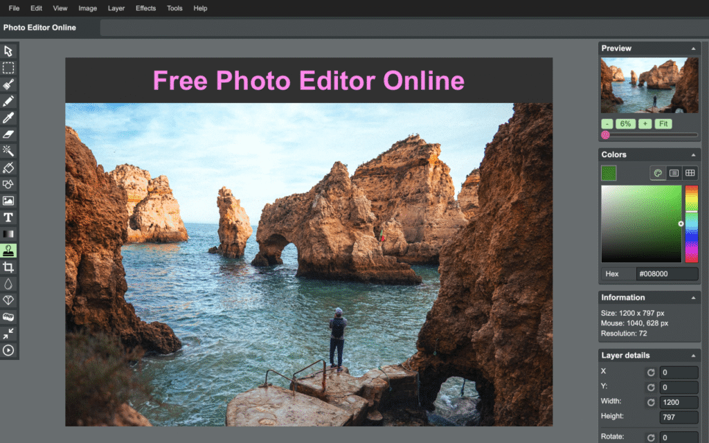Free Photo Editor Online
