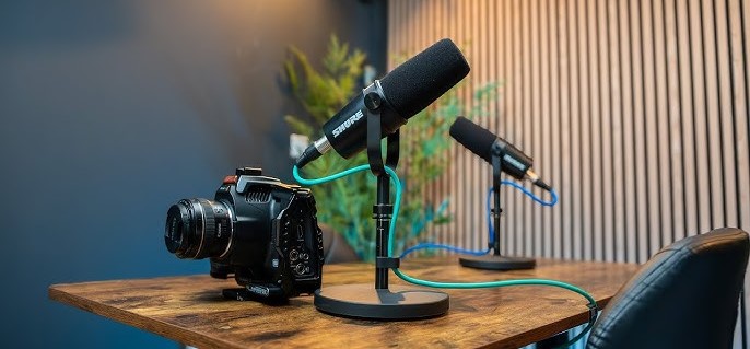 shoot a podcast with one camera