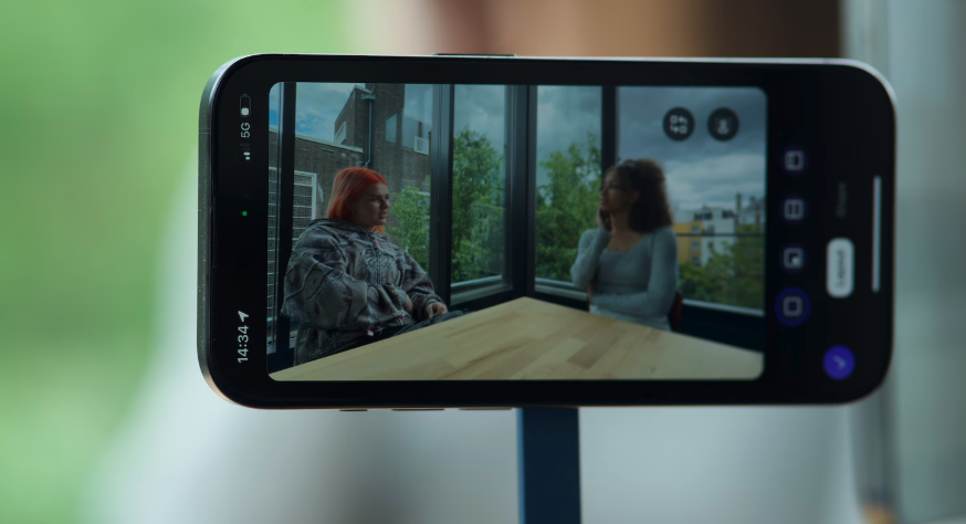 shoot a podcast with phone